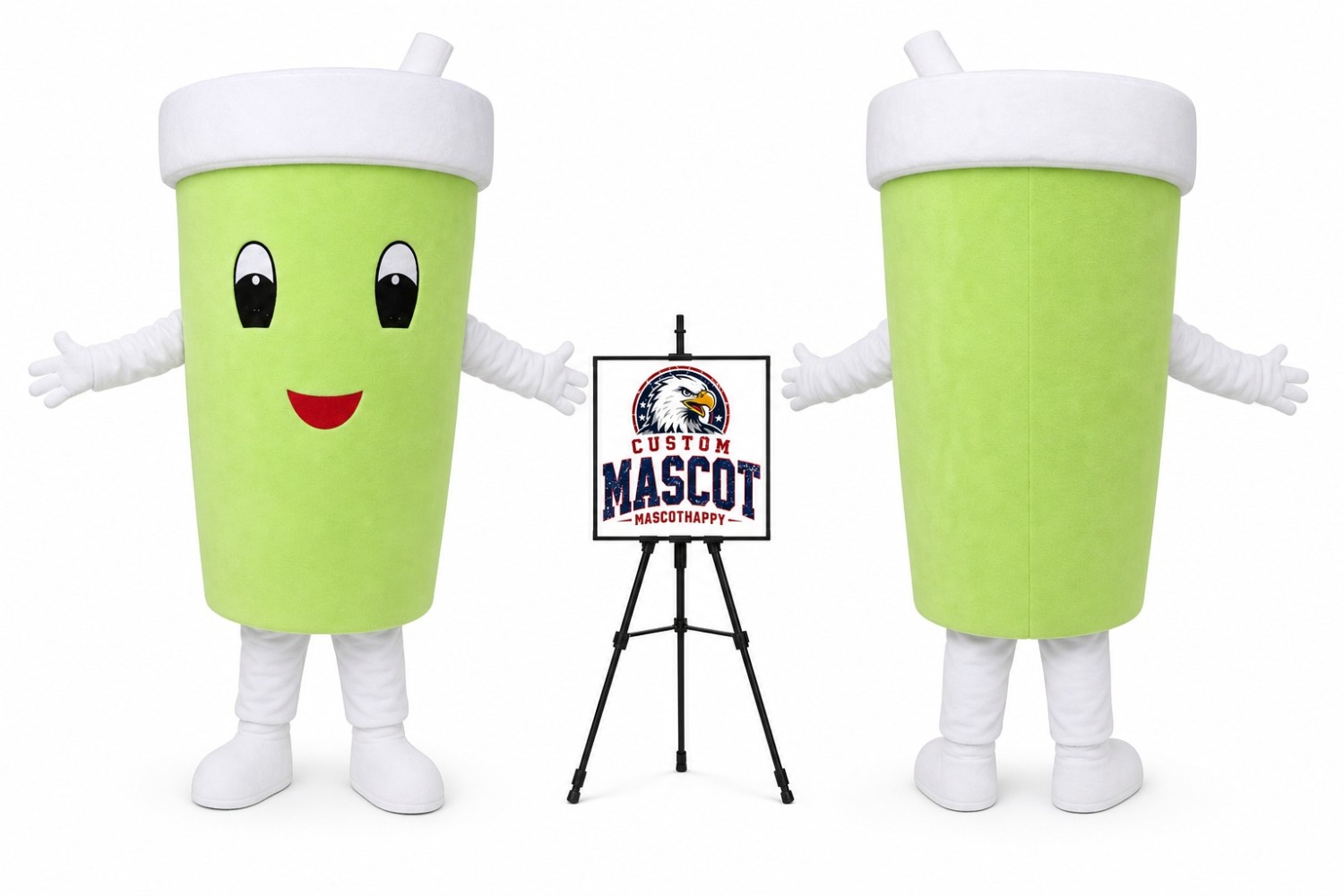 Adult Coffee Drinks Cup Mascot Costume Adult Coffee Drinks Cup Mascot Costume