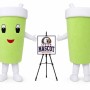 Adult Coffee Drinks Cup Mascot Costume
