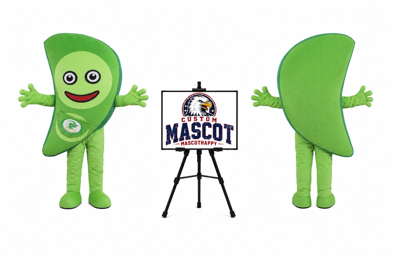 Bean Mascot Costume Bean Mascot Costume