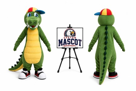 Adult Crocodile Mascot Costume
