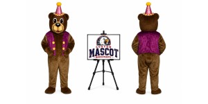 Bear Adult Mascot Costume Bear Adult Mascot Costume