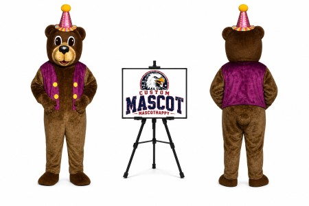Bear Adult Mascot Costume