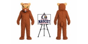 Groundhog Mascot Costume with Buck Teeth for Adults Groundhog Mascot Costume with Buck Teeth for Adults