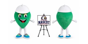 Adult Leaf Mascot Costume Adult Leaf Mascot Costume
