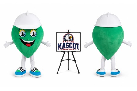 Adult Leaf Mascot Costume