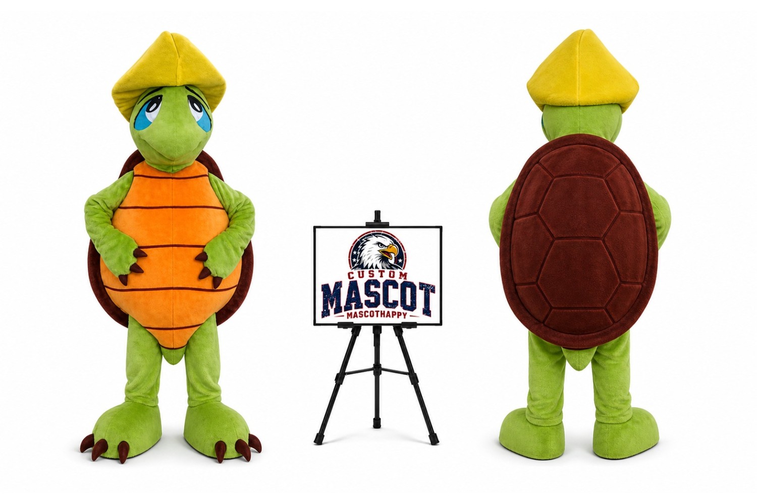 Adult Sea Turtle Mascot Costume