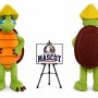Adult Sea Turtle Mascot Costume