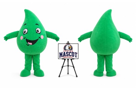 Adult Water Drop Mascot Costume