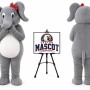 Adult Elephant Mascot Costume