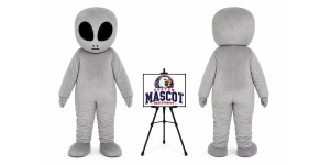 Adult ET Alien Mascot Costume Adult ET Alien Mascot Costume