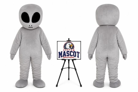Adult ET Alien Mascot Costume