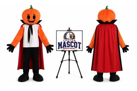 Adult Halloween Pumpkin Mascot Costume for Halloween Events
