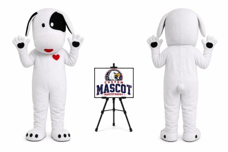 Adult Happy Dog Mascot Costume