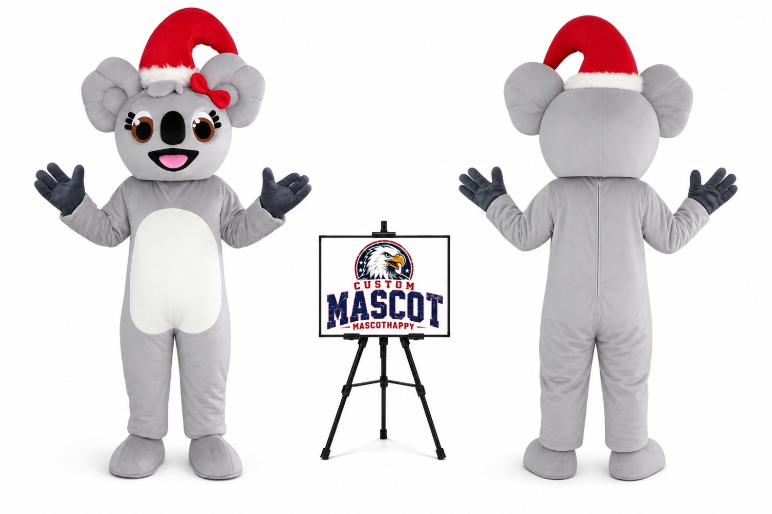 Adult Happy Koala Mascot Costume Adult Happy Koala Mascot Costume