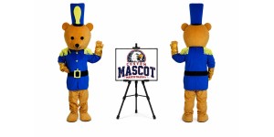 Bear Police Mascot Costume Bear Police Mascot Costume