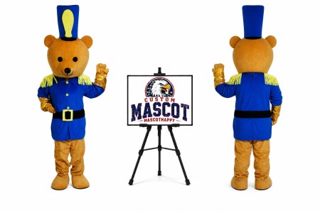 Bear Police Mascot Costume