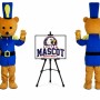 Bear Police Mascot Costume