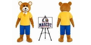 Bear T-Shirt Mascot Costume Bear T-Shirt Mascot Costume