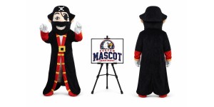 Beard Pirate Captain Mascot Costume for Parties Beard Pirate Captain Mascot Costume for Parties
