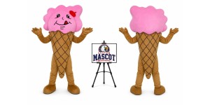 Adult Ice Mascot Costume Adult Ice Mascot Costume