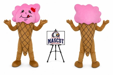 Adult Ice Mascot Costume