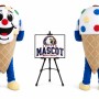 Adult Ice Mascot Costume