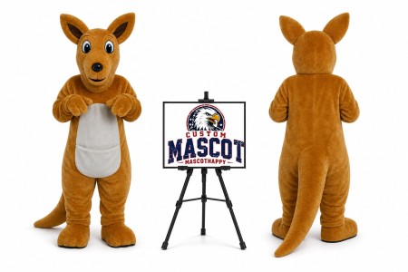 Adult Kangaroo Mascot Costume