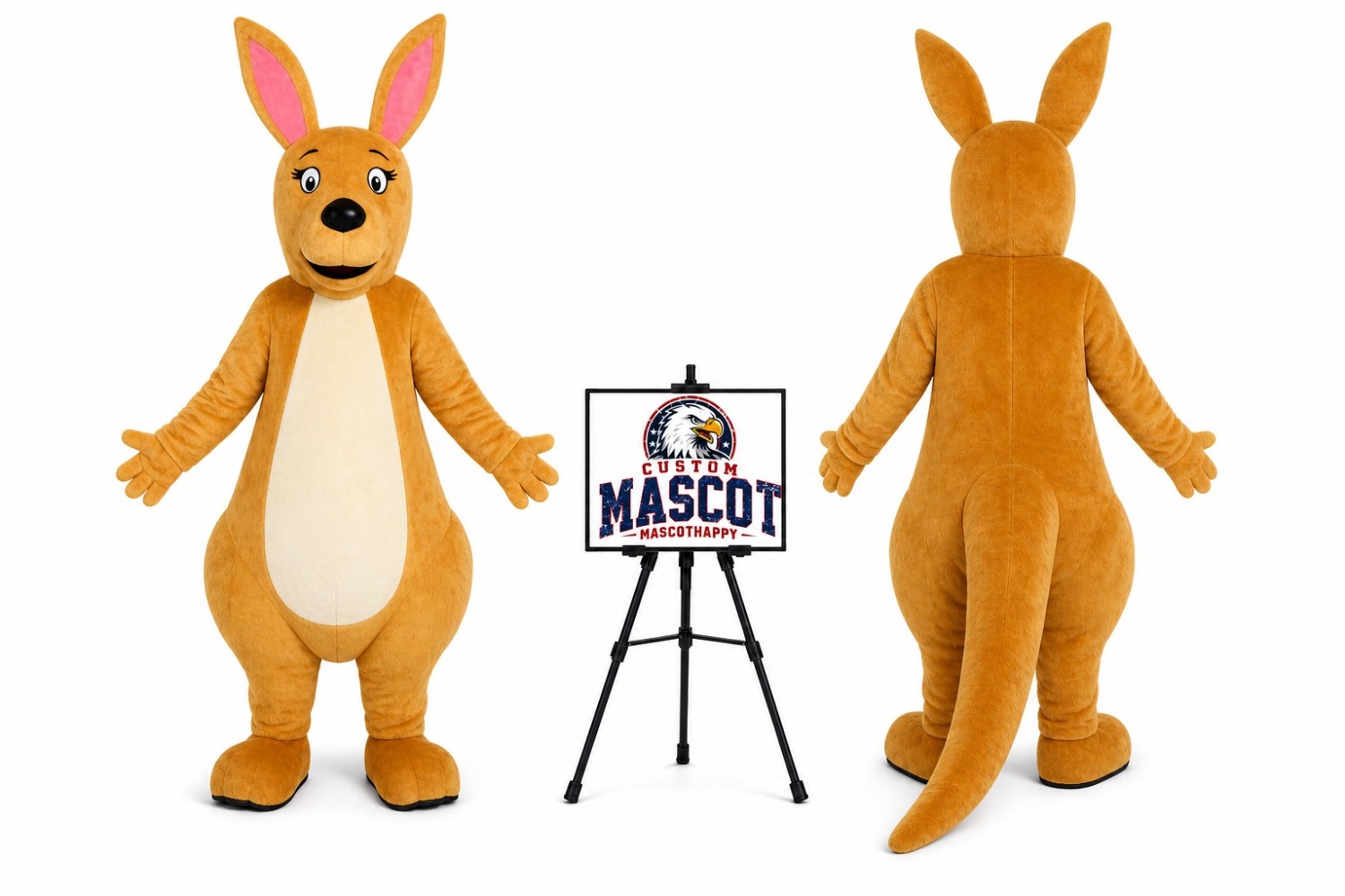 Adult Kangaroo Mascot Costume