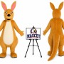 Adult Kangaroo Mascot Costume