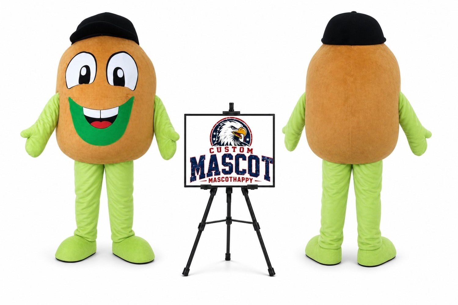 Adult Kiwi Fruit Mascot Costume Adult Kiwi Fruit Mascot Costume