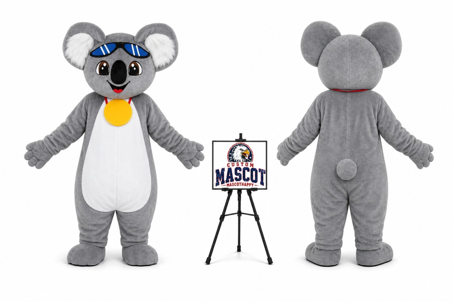 Adult Koala Mascot Costume Adult Koala Mascot Costume