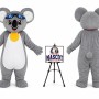 Adult Koala Mascot Costume