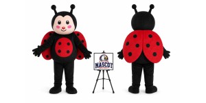 Adult Ladybug Mascot Costume Adult Ladybug Mascot Costume