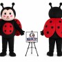 Adult Ladybug Mascot Costume