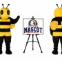 Bee Hornet Mascot Costume