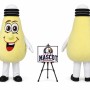 Adult Light Lamp Bulb Mascot Costume