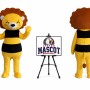 Bee Bear Mascot Costume