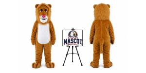 Adult Lion Mascot Costume