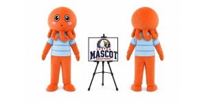 Adult Little Cuttlefish Octopus Mascot Costume Adult Little Cuttlefish Octopus Mascot Costume