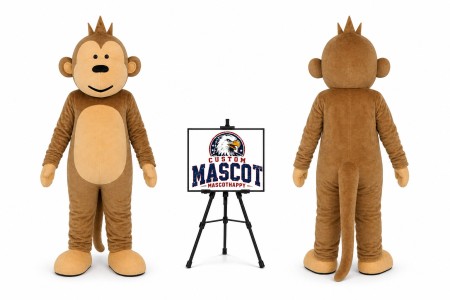 Adult Monkey Mascot Costume