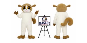 Adult Mort Lemur Mascot Costume Adult Mort Lemur Mascot Costume