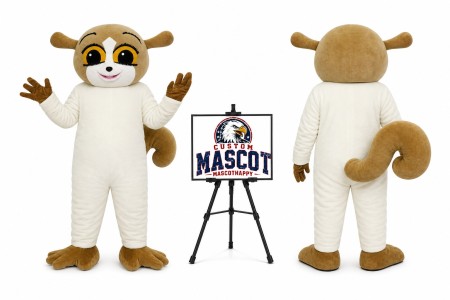 Adult Mort Lemur Mascot Costume