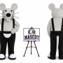 Adult Mouse Rat Mascot Costume