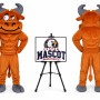 Adult Muscle Bull Mascot Costume