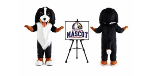Bernese Mountain Dog Mascot Costume Bernese Mountain Dog Mascot Costume