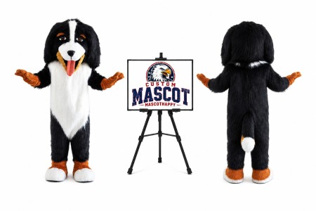 Bernese Mountain Dog Mascot Costume