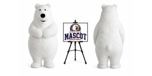 Big Bear Polar Bear Mascot Costume Big Bear Polar Bear Mascot Costume