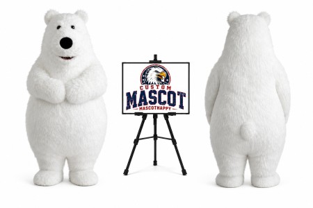 Big Bear Polar Bear Mascot Costume