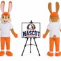 Adult Rabbit Mascot Costume for Easter Events