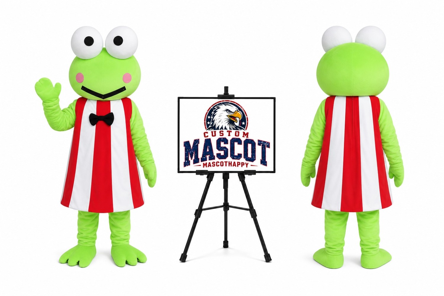 Big Eye Frog Mascot Costume Big Eye Frog Mascot Costume